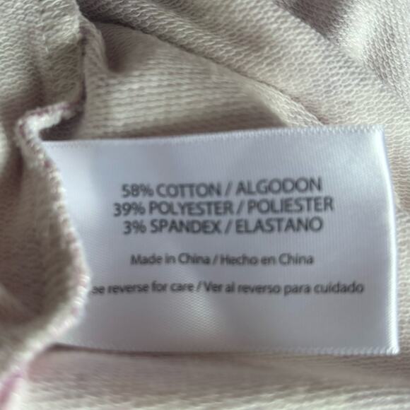 Wildfox purple tie dye stars long sleeve cropped crop sweatshirt Medium - Picture 4 of 5